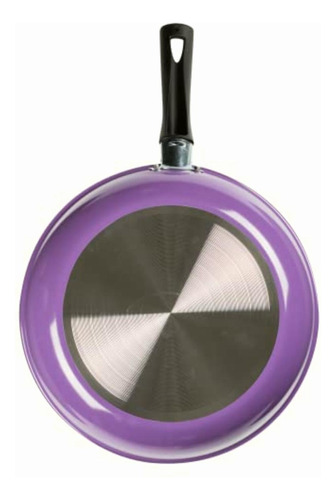 Sartén De 24 Cm Ekco Grant De Aluminio Color Morado Con