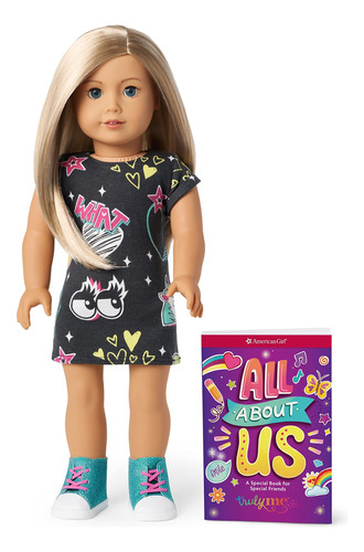 American Girl Truly Me - Muñeca #100 De 18 Pulgadas Con Oj.