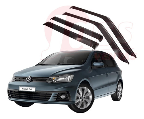 Deflector Ventanilla Oriyinall Vw Gol Trend Voyage X4 Adhesivo