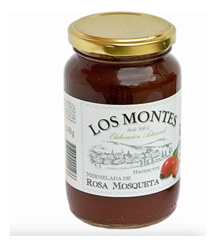 Mermelada De Rosa Mosqueta X450g - Los Montes (2 Unidades)