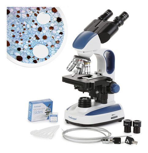 Microscopio Compuesto Avanzado Para Estudiantes Y Profesiona