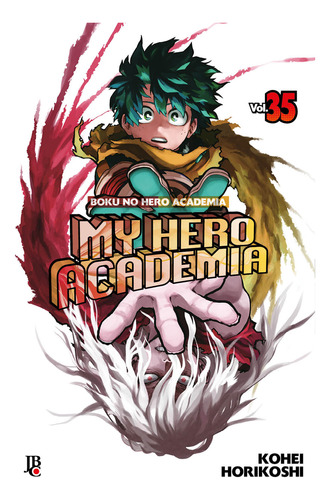 Livro My Hero Academia - Boku No Hero - Vol. 35