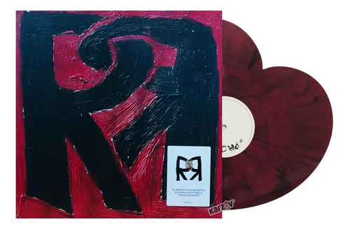  Rosalia & Rauw Alejandro Rr Hearth Lp Rojo Red Vinyl