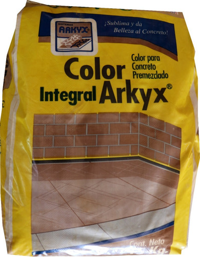 Color Integral Para Mezclar Con Cemento (3 Kg)