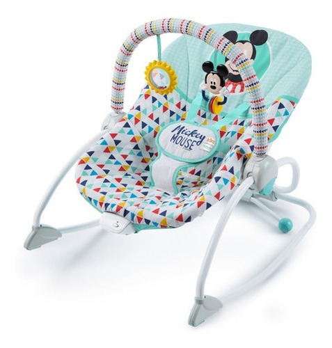 Silla Mecedora Mickey Mouse Bright Starts 11543 Azul