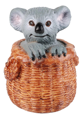 Figuritas De Koala, Juguete, Escultura De Animal Cesta