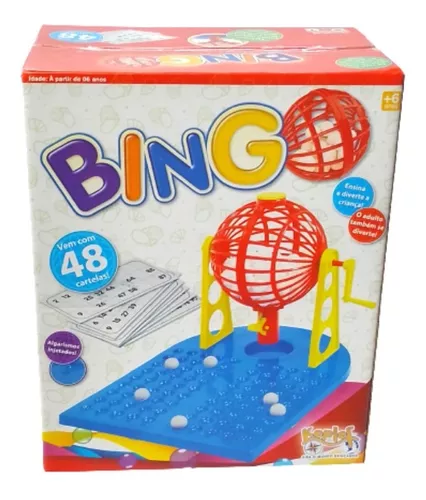 Bingo Jogo De Mesa 48 Cartelas Toia Brinquedos