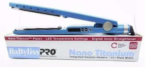 Alaciadora Plancha Cabello Babyliss Pro Nano Titanium 1 1/4 | Meses sin  intereses
