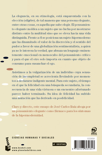 Incompletos: Filosofía Para Un Pensamiento Elegante, De José Carlos Ruiz. Booket Divulgación, Vol. 1. Editorial Paidós, Tapa Blanda, Edición Primera En Español, 2024