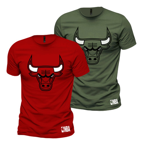 Playera Chicago Bulls Paquete 2 Piezas Envio Gratis