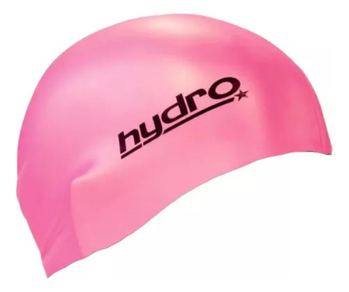 Gorro Gorra Natacion Hydro® Silicona Niñas Rosa Dygsport