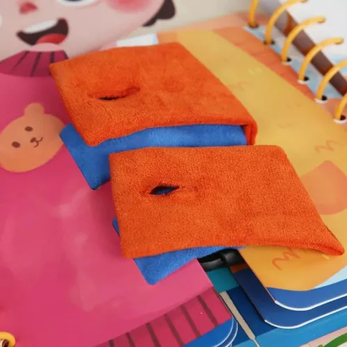 Tablero Montessori Para Aprendizaje Habilidad De Vestimenta
