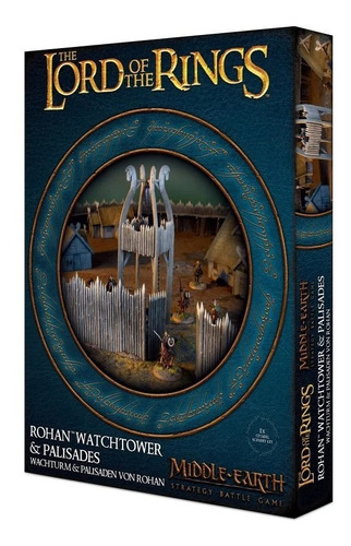Warhammer Lord Of The Rings Rohan Watchtower And Palisades