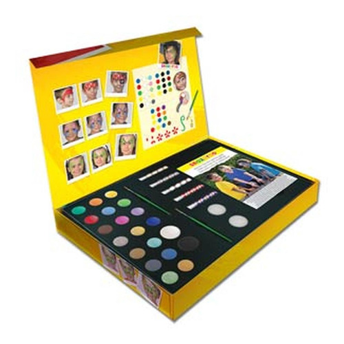 Kit Maquillaje Pintura Facial Profesional Colores Snazaroo