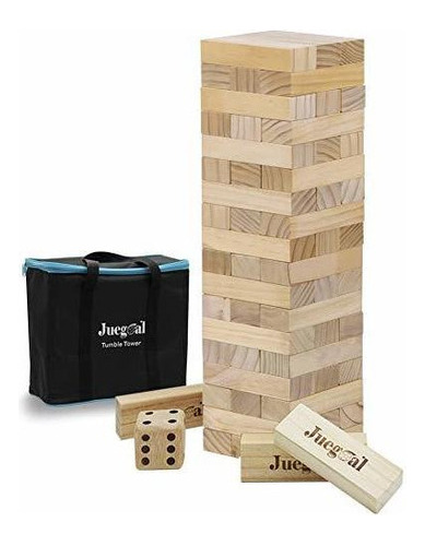 Juego De Bloques Para Torre De Vaso Madera Gigante Apilables