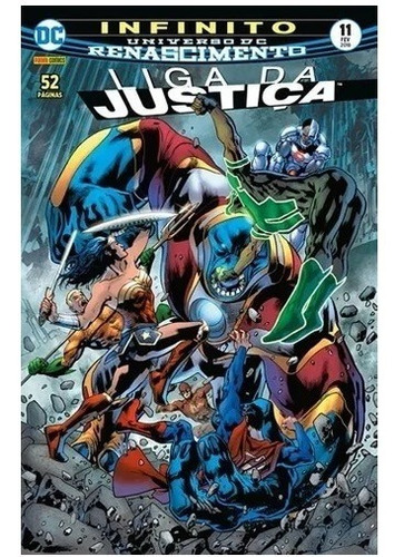 Hq Infinito Universo Dc Renascimento: Liga Da Justiça Vol.11