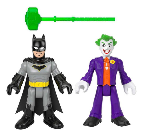 Mini Figuras Dc Imaginext Batman E Coringa - Mattel