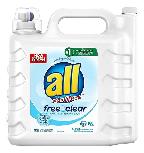Detergente De Ropa Liquido All Multiusos 2pzs 7l