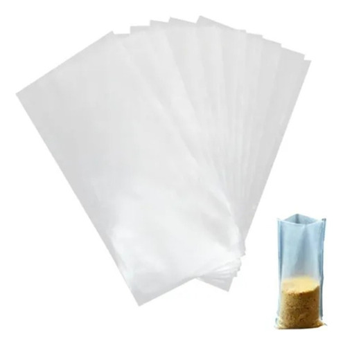 10 Saco Pva Hidrossoluvel P Cevar Isca Peixe Soluvel Na Agua Cor Tamanho