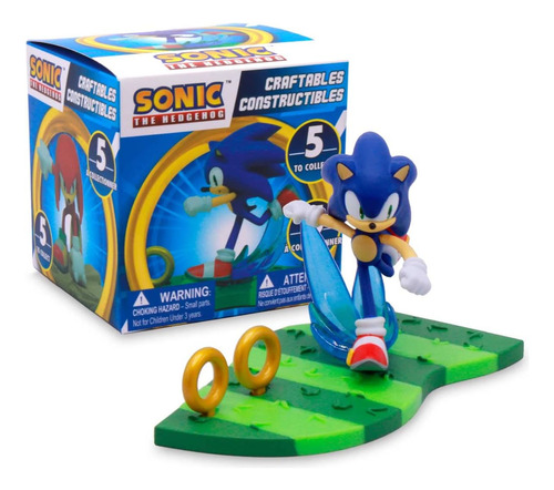Just Toys Llc Sonic The Hedgehog Figura De Acción Edificable