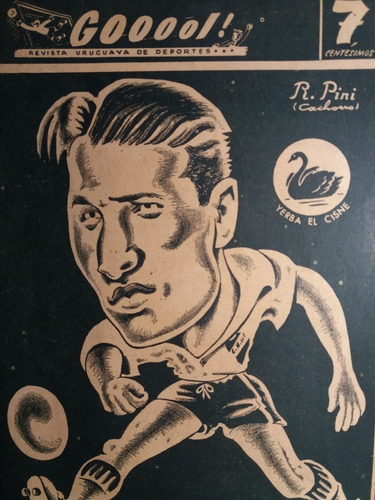 Revista De Deportes Futbol Peñarol Nacional 1944