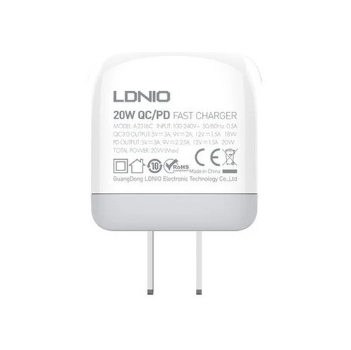 Cargador Original Ldnio 20w Compatible Con iPhone