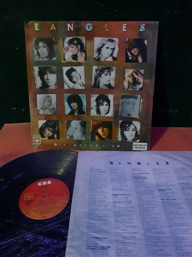 Lp Bangles Different Light C/cancionero - Disco Vinilo