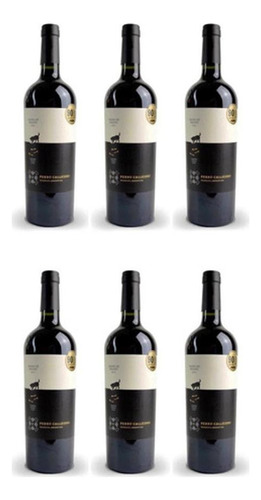 Vinho Perro Callejero Malbec Kit Com 06 Un - Com Nota Fiscal