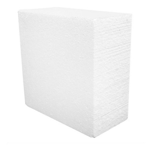 Poliestireno Blanco 60x60x20  1 Pieza