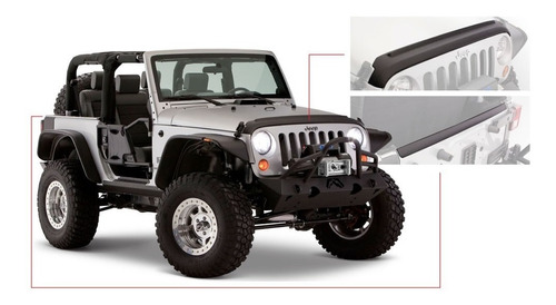 Deflector De Capot Jeep Wrangler 2008-2019 Importado