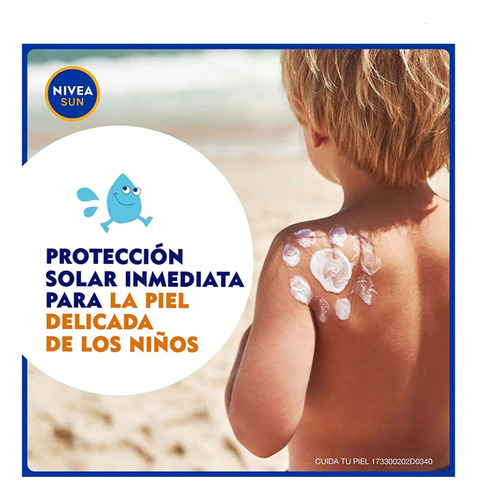 Nivea Sun Babies & Kids Protector Solar Fps 50 Con 200 Ml