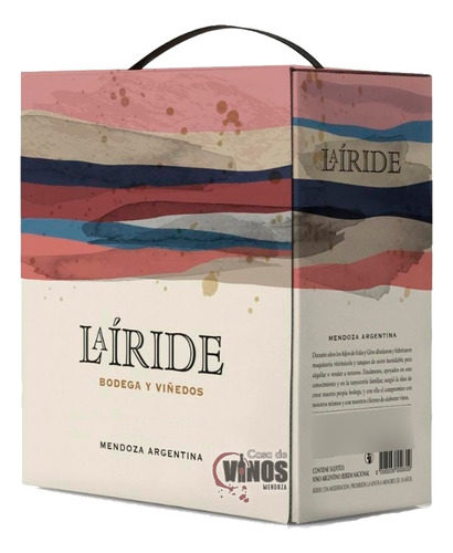 Vino La Iride Dorado Mabec Bag In Box 3 Litros