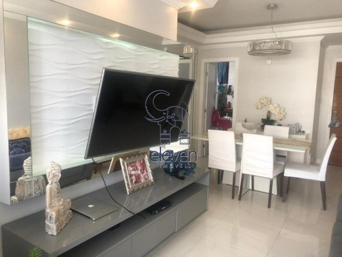 Imagem 7 de 30 de Costa Azul, 3 Quartos, Sendo 1 Suíte, Todos Com Móveis Planejados, Sala Grande, Com 2 Vagas - Ag103 - 69368544
