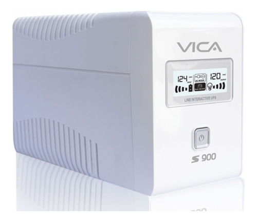 No Break Vica S900 900va / 550w / 6 Ctos / Lcd Y Sfw.