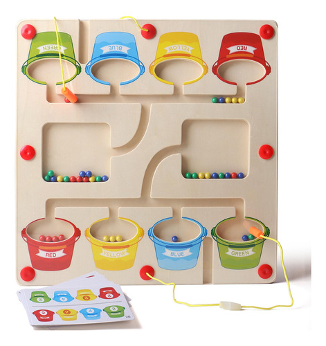 Bestamtoy Montessori - Tablero De Juego De Rompecabezas Con