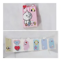 Comprar Set Post It Bt21 Bts Papeleria Kawaii Notas Adhesivas Kpop