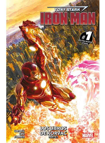 Tony Stark Iron Man 08 Los Libros De Korvac Parte 01, De Christopher Cantwell. Editorial Panini Marvel Argentina, Tapa Blanda En Español, 2023