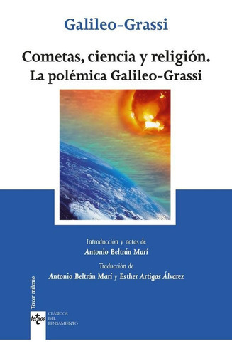 Cometas, Ciencia Y Religiãâ³n, De Galileo. Editorial Tecnos, Tapa Blanda En Español