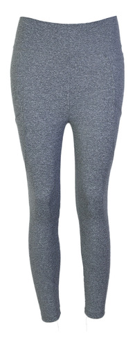 Calza Capri Avia Microfibra C/bolsillos Mujer Gris