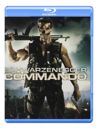 Blu Ray Comando Para Matar - Schwarzenegger - Importado. Lac