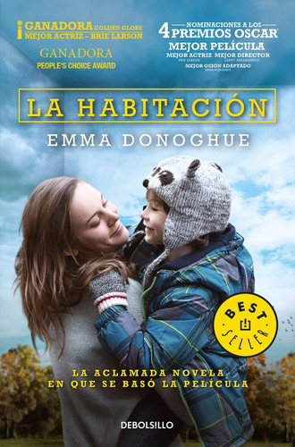 La habitación, de Donoghue, Emma. Serie Bestseller Editorial Debolsillo, tapa blanda en español, 2016