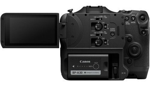 Câmera de corpo preto Canon Cinema Eos C70
