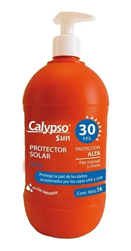 Protector Solar Calypso 30 De 1000g - Mundo Trabajo