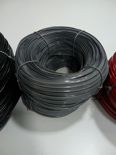 Vivo De Pvc Gris 10mm Cordon Hueco Por Kg