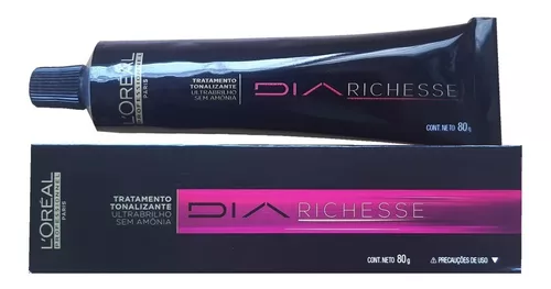 L'Oréal Professionnel Tonalizante Dia Richesse Louro Marrom 7.8