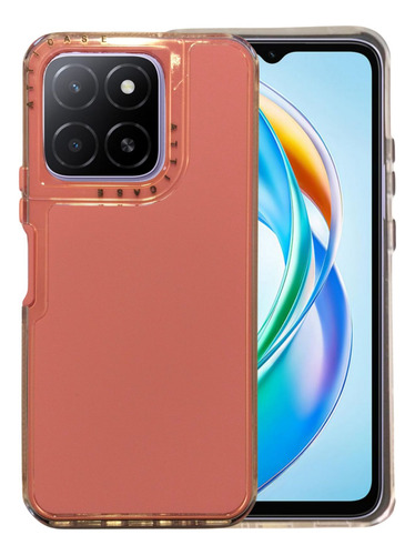 Funda Rainbow Paint Uso Rudo Doble Capa Para Honor X5b