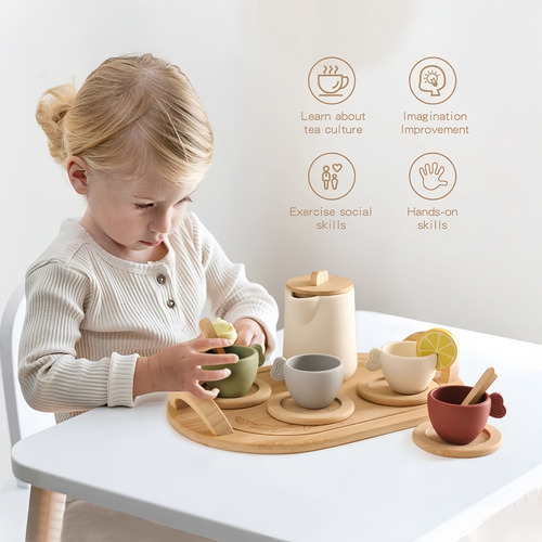 Set De Juguetes De Simulación Para Té De La Tarde, Regalo Pa