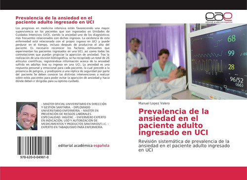 Libro: Prevalencia De La Ansiedad En El Paciente Adulto Ingr