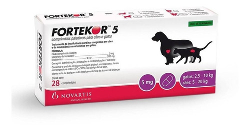 Fortekor 5 - 28 Comprimidos 