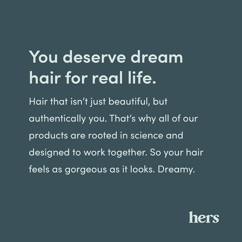 Hers Triple Threat ChampĂș, Acondicionador Y Minoxidil Set -
